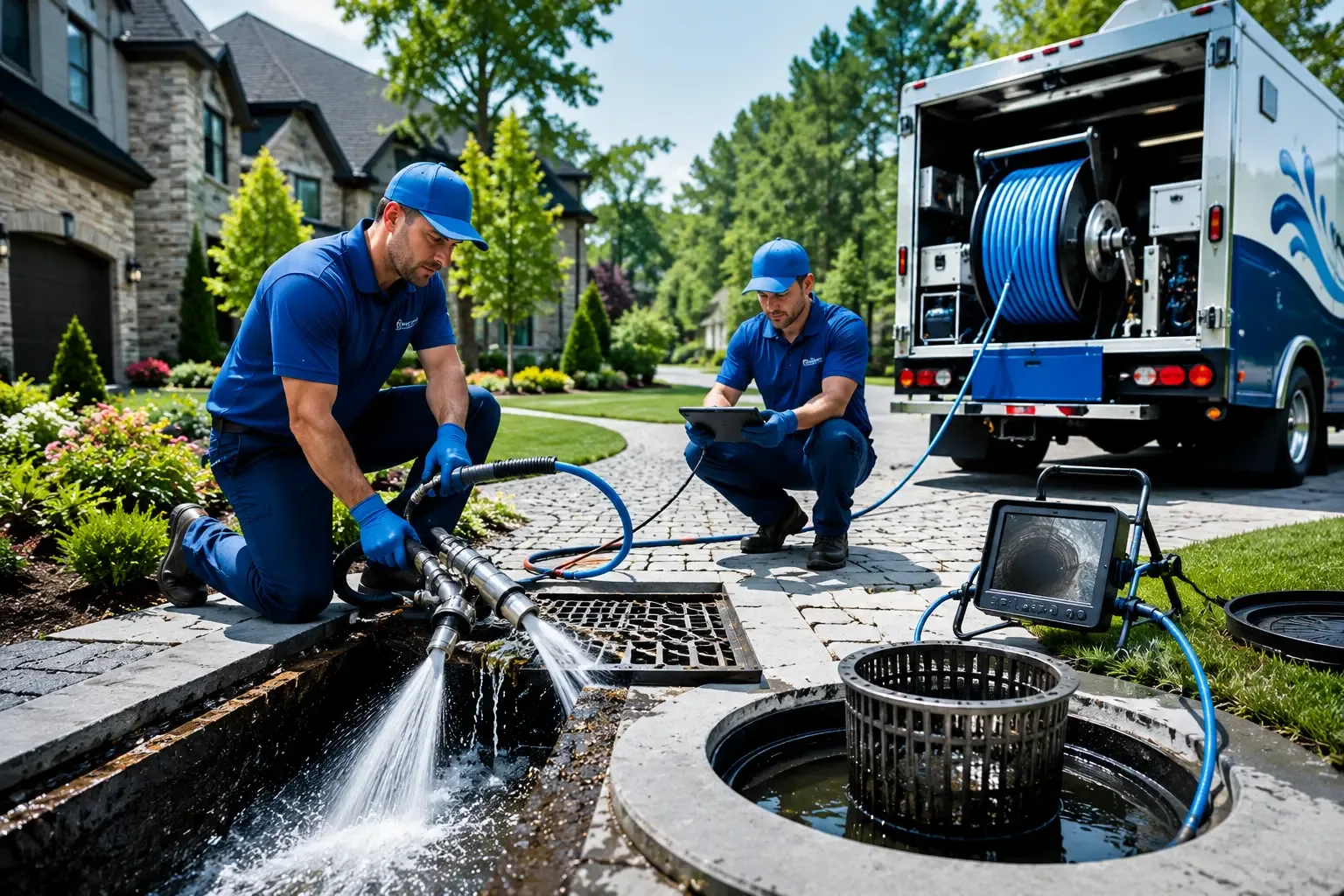 Local outdoor drain cleaning professionals in Farmington, KY